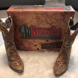 Women’s Laredo Leopard Boots